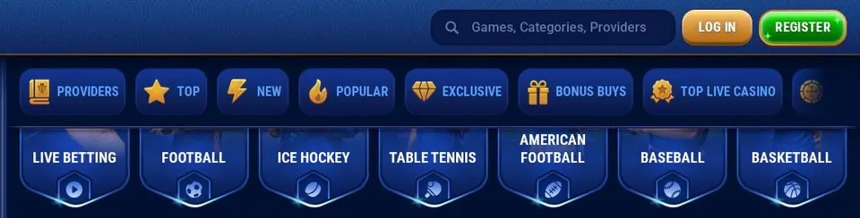 Wingaga: Spielelobby (Screenshot von wingaga.com)
